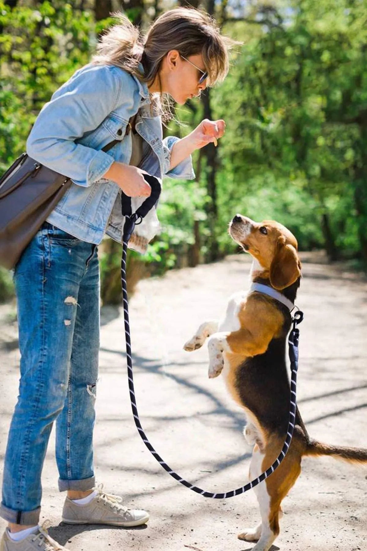 Petbebek™ Premium Reflektörlü Gezdirme İpi