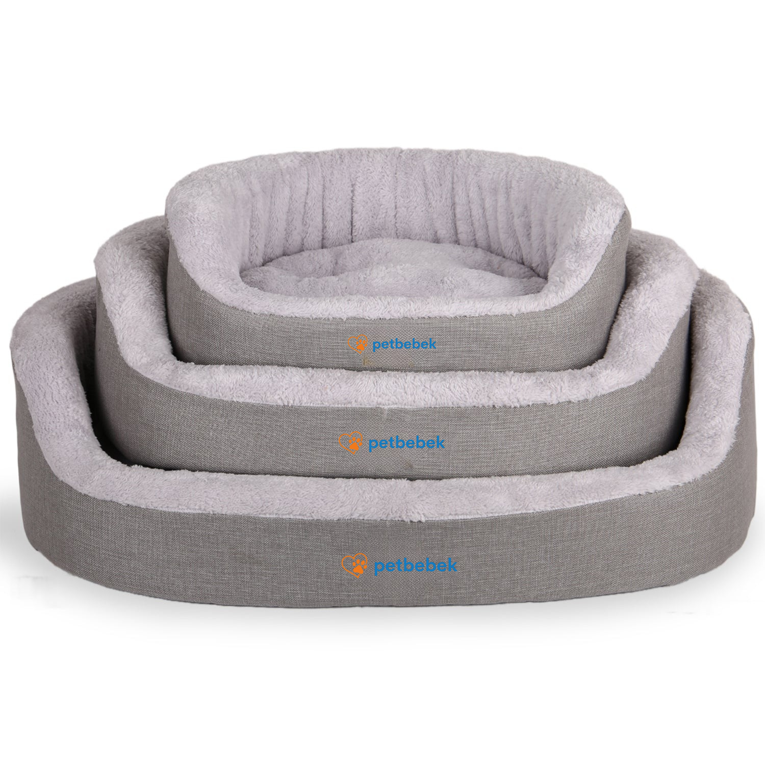 Petbebek™, Sakinleştirici Etkili, Kolay Temizlenebilen, Çıkarılabilir Kılıflı, Konforlu, Kaliteli Kedi ve Köpek Yatağı