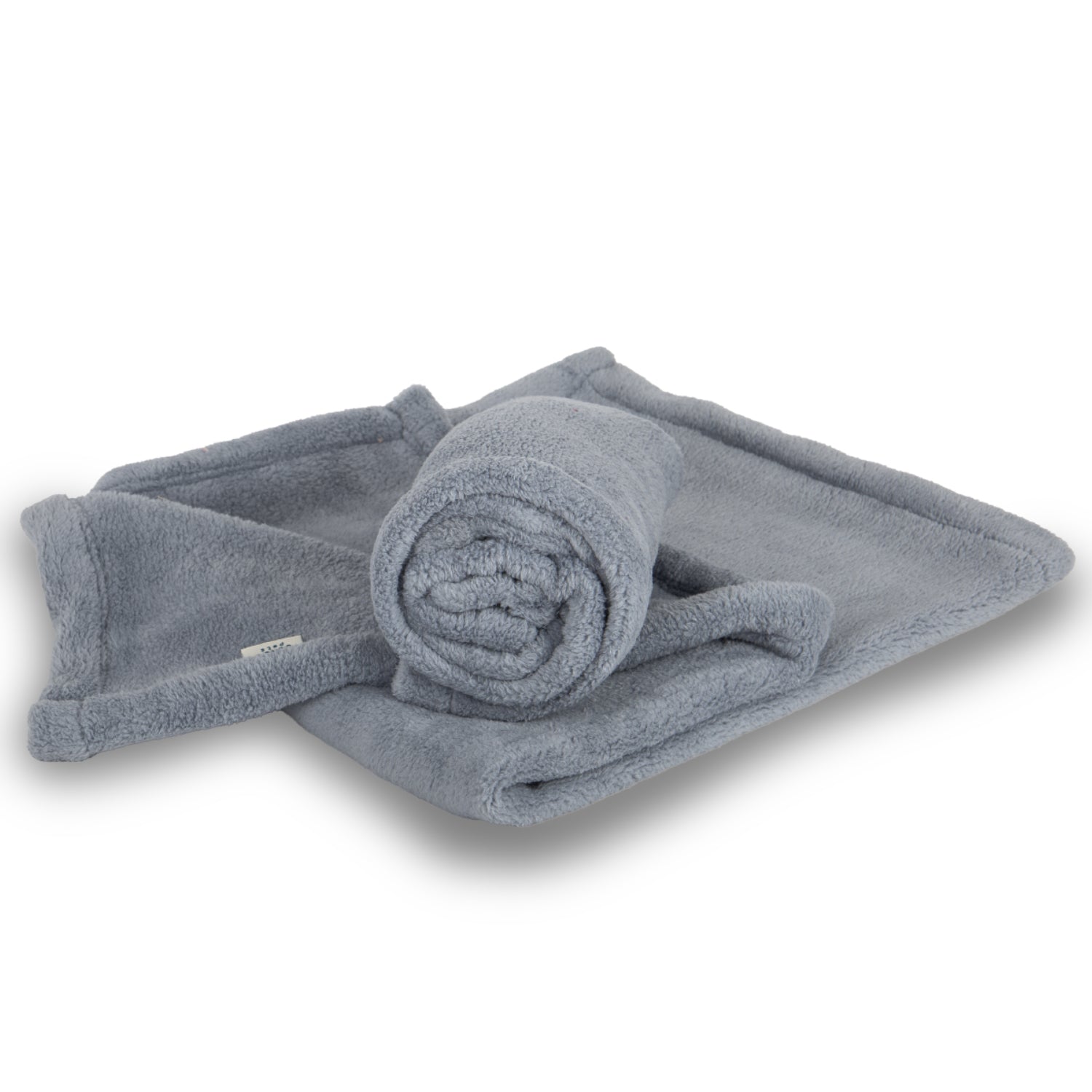 Petbebek™Açık Gri Yıkanabilir Kedi Ve Köpek Battaniyesi