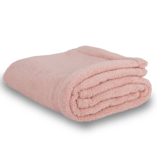 Petbebek™Pembe Yıkanabilir Kedi Ve Köpek Battaniyesi