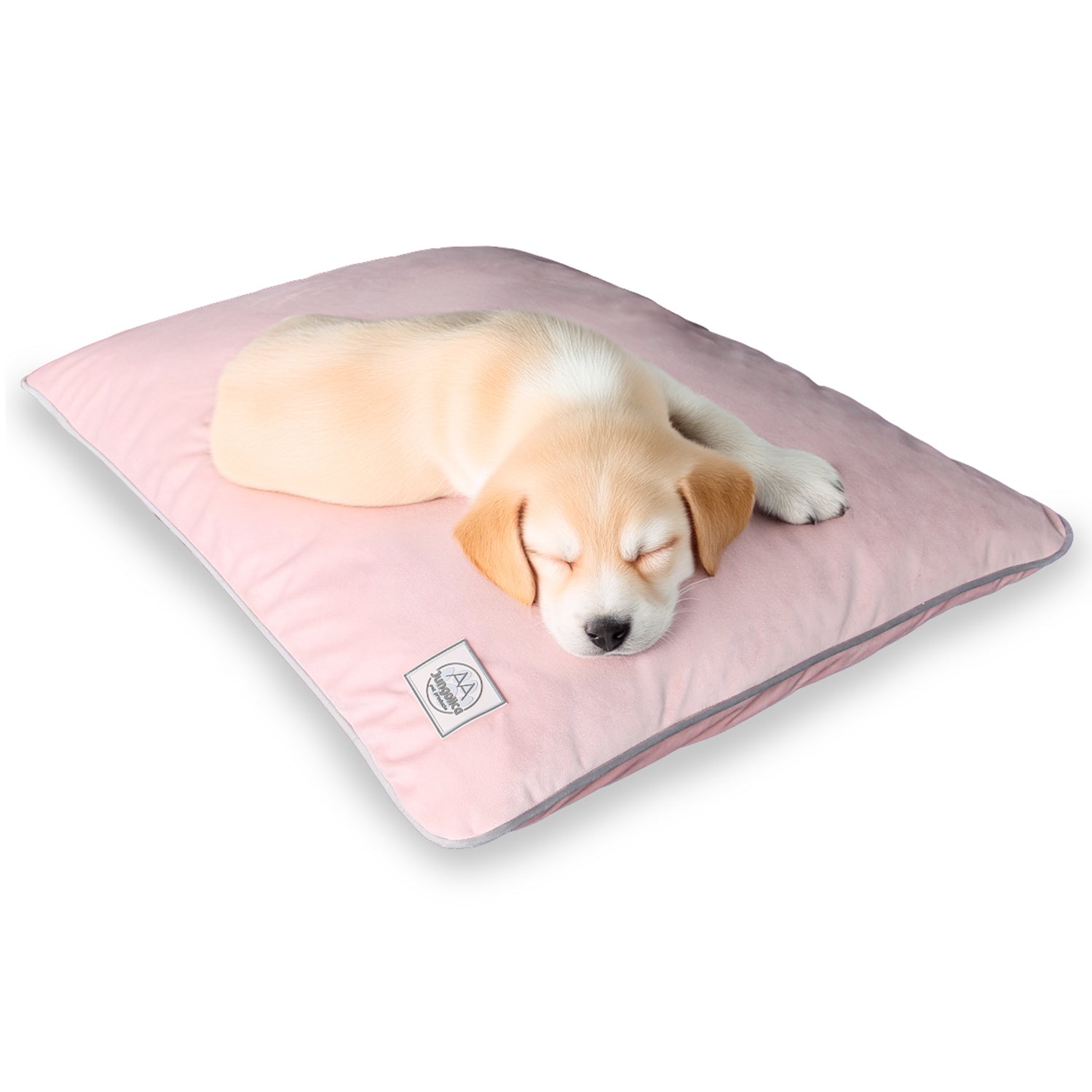 Petbebek™, Tırmalamaya Dayanıklı, Tüy Tutmayan Kumaş, Çıkarılabilir Kılıflı, Kedi, Köpek Yer Minderi (Açık Pembe)