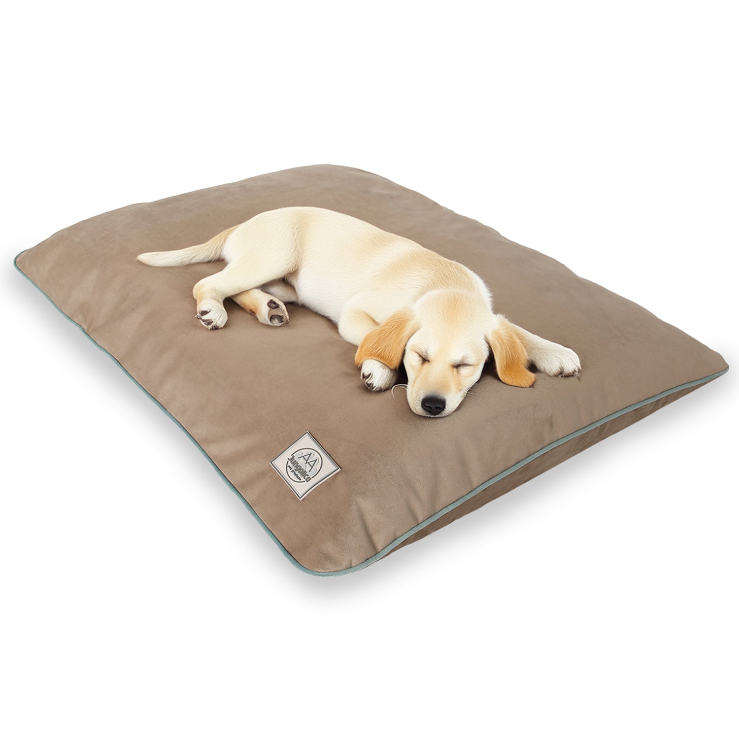 Petbebek™, Tırmalamaya Dayanıklı, Tüy Tutmayan Kumaş, Çıkarılabilir Kılıflı, Kedi, Köpek Yer Minderi (Bej)