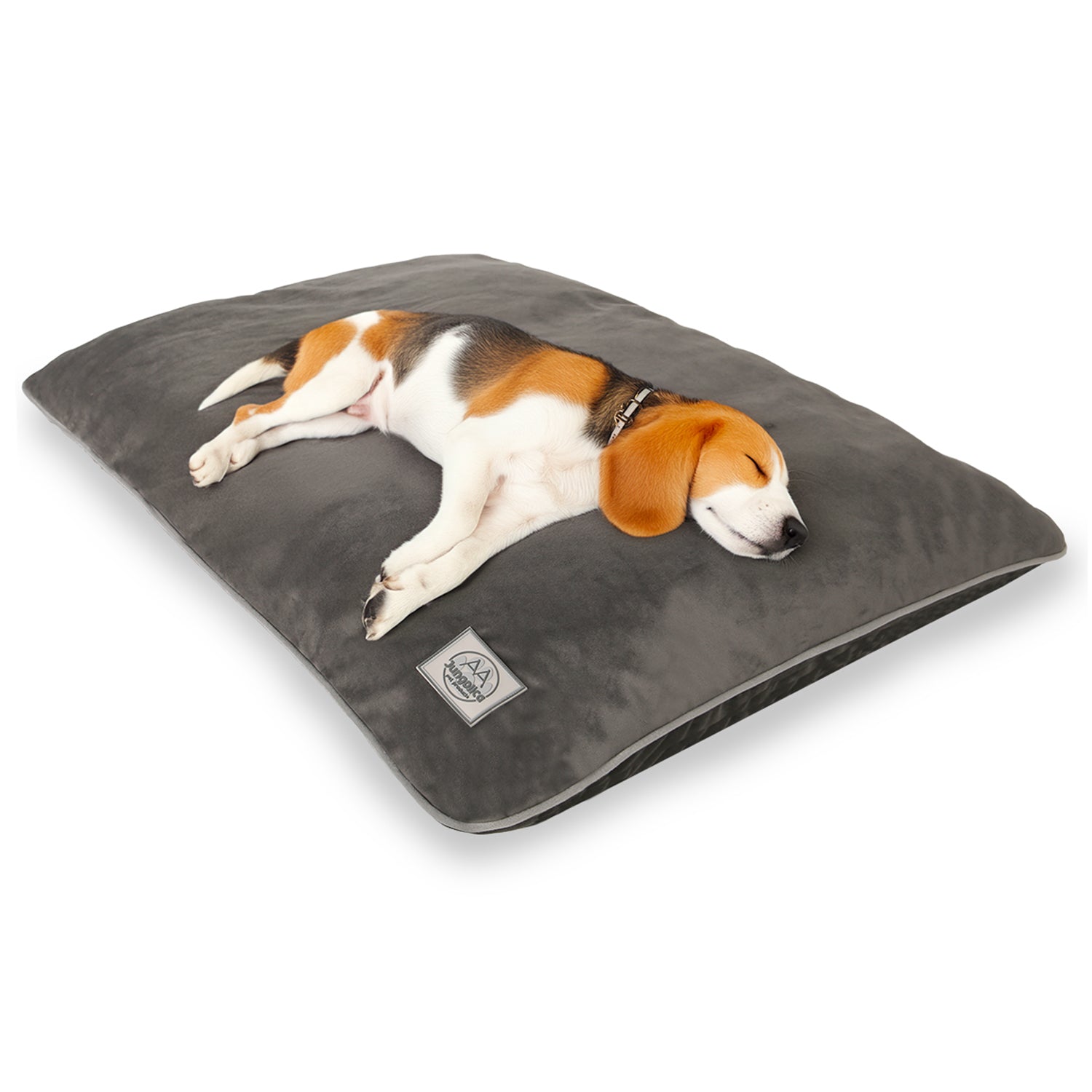 Petbebek™, Tırmalamaya Dayanıklı, Tüy Tutmayan Kumaş, Çıkarılabilir Kılıflı, Kedi, Köpek Yer Minderi (Gri)