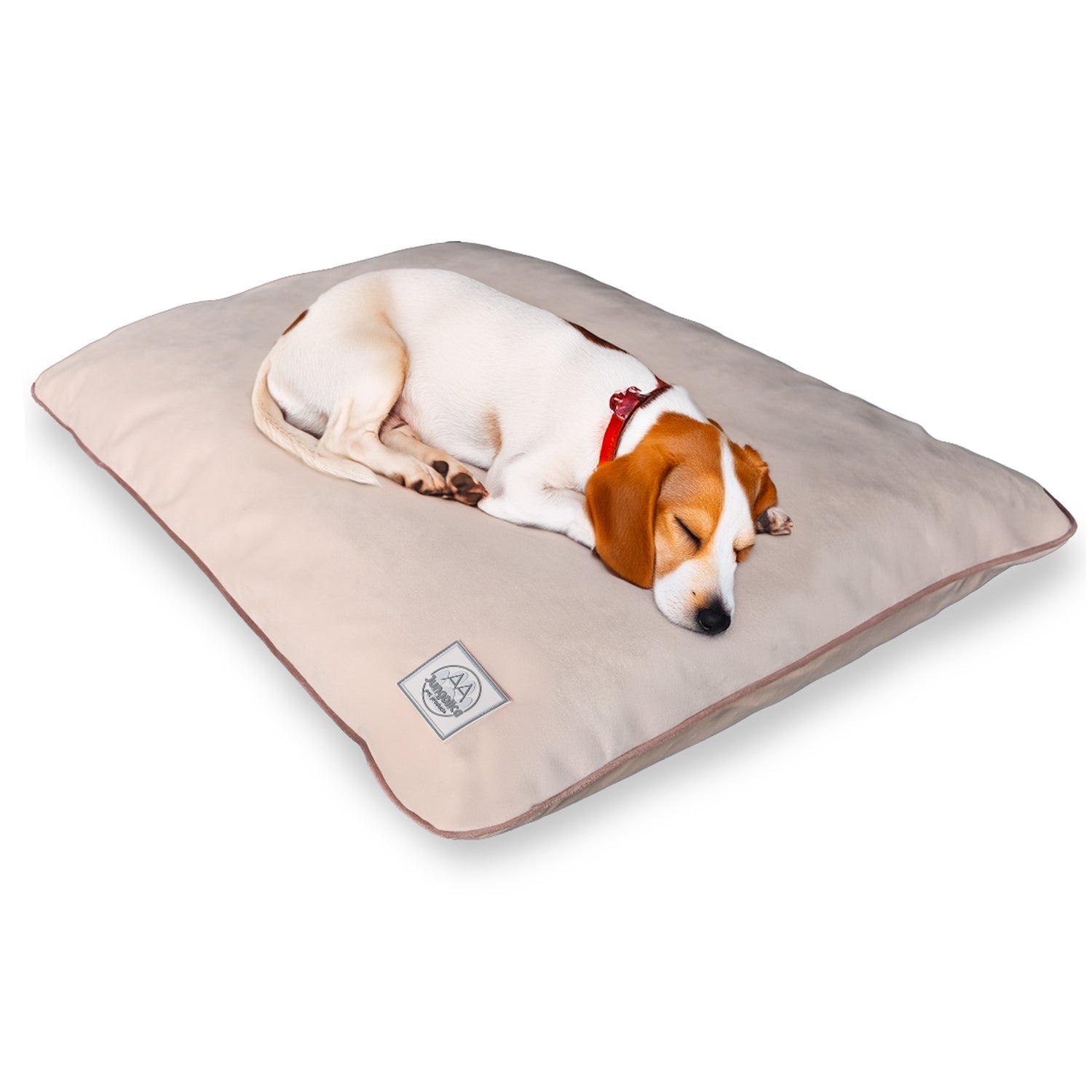 Petbebek™, Tırmalamaya Dayanıklı, Tüy Tutmayan Kumaş, Çıkarılabilir Kılıflı, Kedi, Köpek Yer Minderi (Krem)