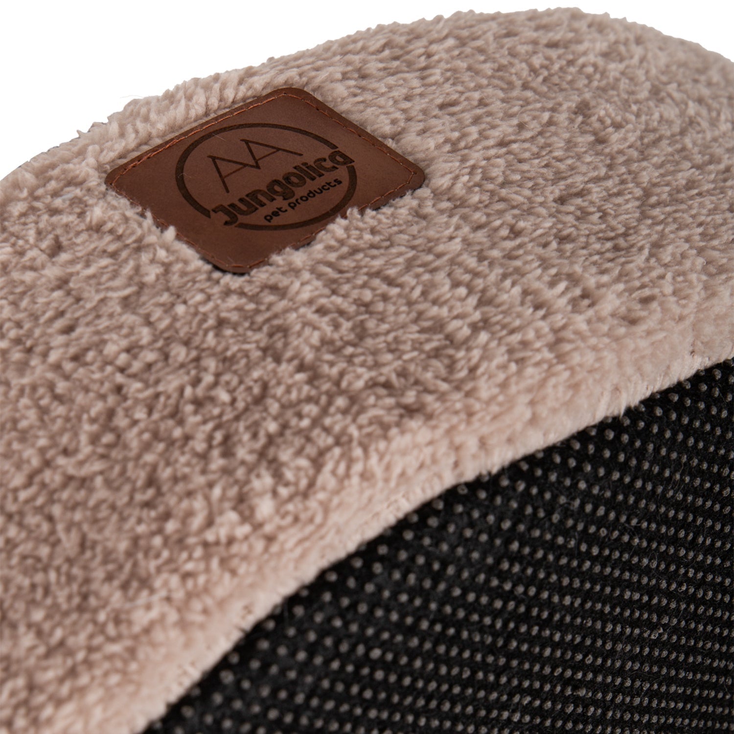 Petbebek™, Çıkarılabilir Minderli, Ultra Yumuşak, Konforlu, Üstü Kapalı Tasarım Kedi Yatağı (Bej)