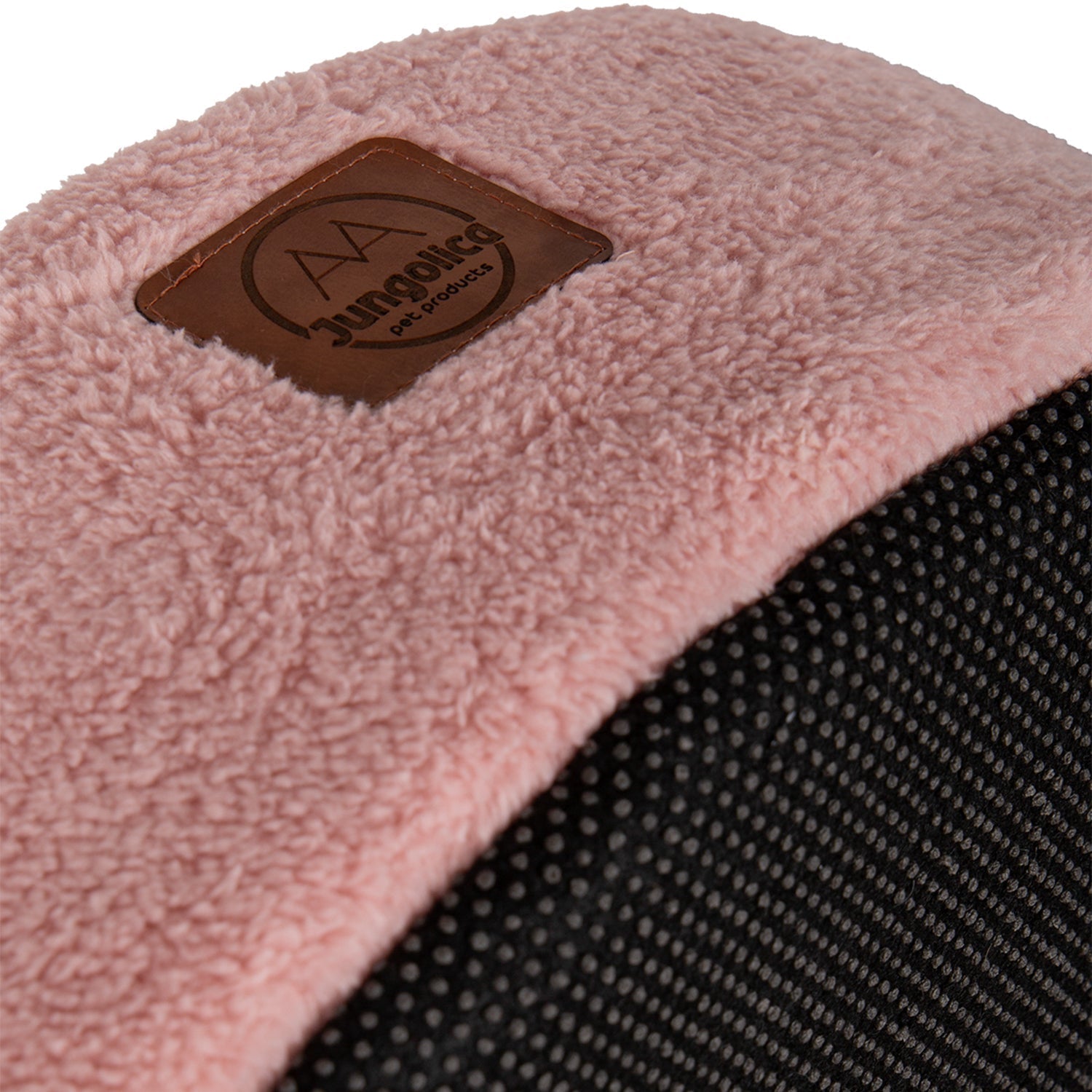 Petbebek™, Çıkarılabilir Minderli, Ultra Yumuşak, Konforlu, Üstü Kapalı Tasarım Kedi Yatağı (Pembe)